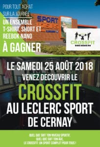 Journée CrossFit Leclerc Sport Cernay